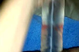 Wife Hayley Moans Loudly Using That Big Dildo!