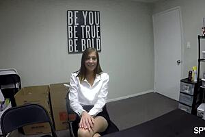 spy pov catches harvard grad fucking molly manson's shaved pussy hard