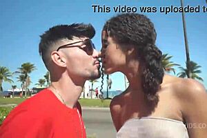 ob honey almost naked on street fucking huge cocks