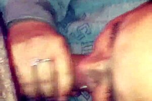 Teen slut sucks and swallows eagerly.