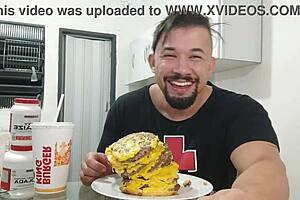 Milf Enjoys Biggest Burger King Parody on Xvideos