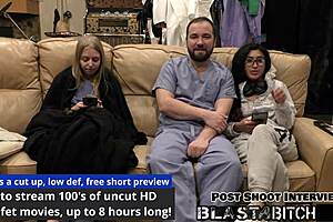 Latina Jasmine's hairy bush gets cum blasted in pov