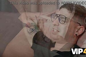 Vip4k Blonde Couple on Sofa