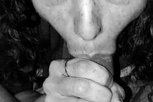 Rhonda bj queen sucks the cum outta my nuts