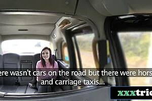 american redhead babe bent over by dirty london driver chloe carter