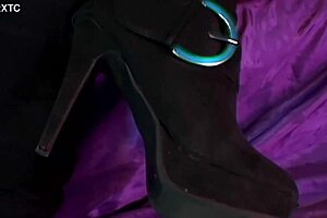 Redhead Babe's POV Casting Interview with Dirty Talk and Natural Tits