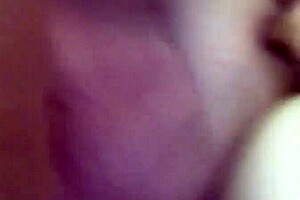 my wife gives me a blow job in our homemade scene