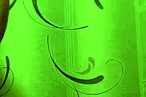 Dancing and Twirling Big Chocolate Pierced Cock