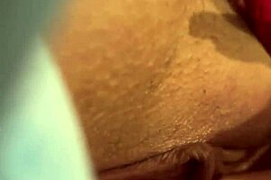 Blonde Arab Wife Experiences Intense Orgasm During Oiled Masturbation Close-Up