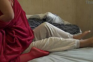 50 year old mature french prostitute sucks my cock and lets me lick her wet hairy pussy