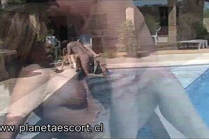 I’m So Excited to See Marlen Doll in Her Latina Pornstar Casting by the Pool