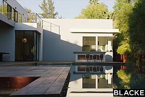 Two Teen Girls Share The Biggest Black Cock