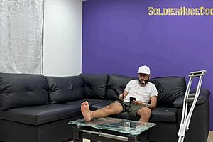 Physiotherapist fucks patient hard