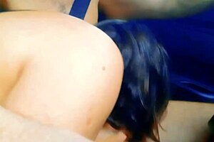 Driving In Motion With Mature Woman