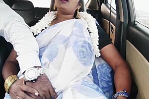 indian bhabi asks, want dirty talk in the car?