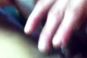 my wife gives me a blow job in our homemade scene