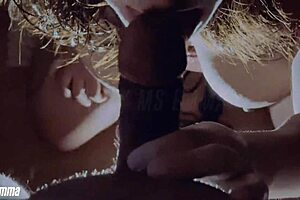 My cheating wife sucks my friend's cock and swallows every drop.