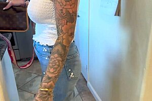 lolly dames, blonde milf, sucks brad newman's huge cock in quick pov blowjob