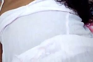 Playing with myself naked, do you want to be here and fuck my latina pussy with small tits?