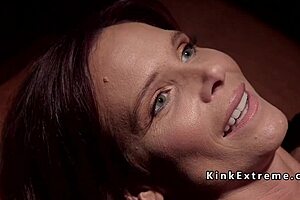 hot bound slave feels intense pleasure from fucking and anal fingering in bondage