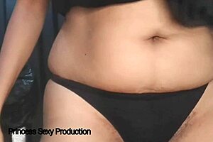 she dances in a g-string to seduce her house boy in a homemade video