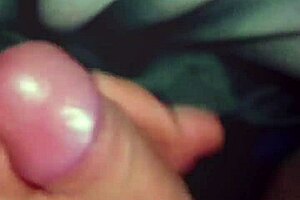 Amateur Demonstrates Intense Two-Finger Jack Off Technique with Homemade Cock.