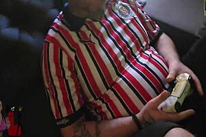 cuckold cleans creampie surprise from wife's pussy