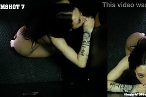 Gloryhole secrets: fucking and swallowing cum in mouth