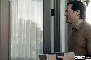 Latin teen 18+ facesits stepdad for taboo thank-you fuck