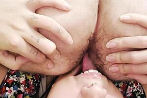 Just hanging out, watching her rim upside down like a pro.