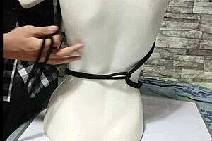 Tutorial bdsm how to tie breasts