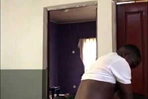 Horny Wife Invites Sugar Boy Home To Fuck Her While Husband's Away