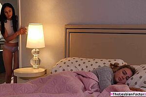 Sneaking Into Bff's Room To Find Her Wet And Horny For Licking And Sucking