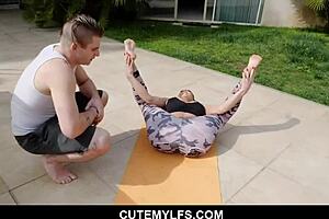 thick-milf richelle ryan has hard rough sex with her stepson