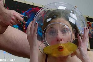 Alice Maze Drinks Piss Over And Over!