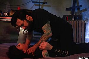 Bound Babe Gets Double Penetration from Ghosts