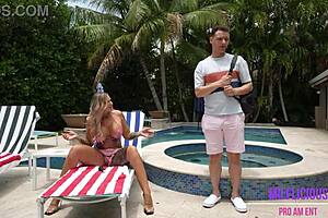 milf stephanie love caught in the act with busty stepmom