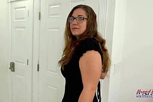 Oh wow, brunette Kay Lee plugs her ass and gets pussy fucked!