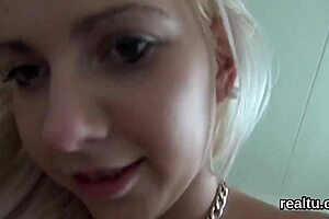 in a czech supermarket, this horny teen 18+ gets seduced by a monster cock for hardcore pov riding after stripping and clothes ripping