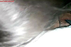 Hot wife gets fucked and gives blowjob under the blanket in winter.