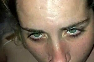 The Latina deepthroat pro swallows cum intensely.