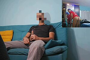 the hetero family dad fucked my ass and came four times with his big cock!