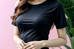 Whoa, check out these cute Japanese lingerie models showing off barefoot feet and sexy panties!