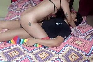 This Latina moves and sucks big cock in sexy brunette big ass oral amateurs pussy action