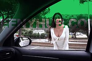 Coffee date with italian hottie turns intimate