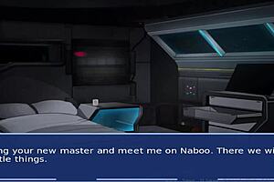 star wars cosplay with alien girls in costumes