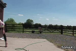 Unfaithful British Mature Gill Ellis Flaunts Huge Knockers