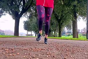 I run in the park and act slutty with everyone