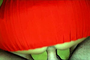 Blonde mother in law moves on stepson cock for cum inside