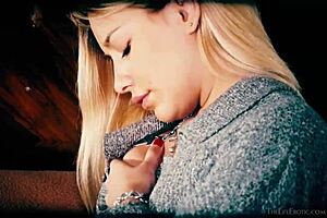 petite teen candice fingers herself wildly with a flower!